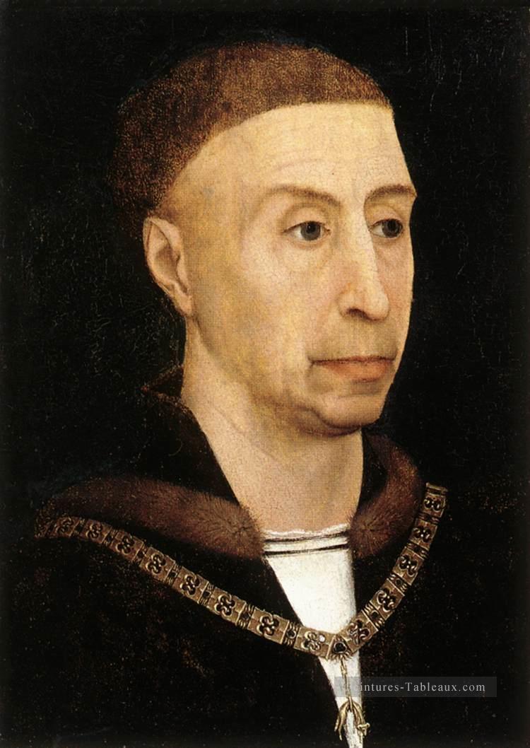 Portrait de Philippe le Bon 1520 Rogier van der Weyden Peintures à l'huile